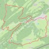 Trace GPS Val de Morteau - Les Gras, itinéraire, parcours