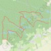 Trace GPS Atours des étangs d'Arzay (38), itinéraire, parcours