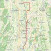 Trace GPS Le sentier de l'adour de Bazet à Artagnan, itinéraire, parcours