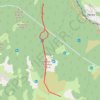 Trace GPS Bourbourou depuis la vallée de Lavail, itinéraire, parcours