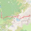Trace GPS Pointe de Vaudaine depuis Casserousse (Belledonne), itinéraire, parcours