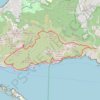 Trace GPS Col Sormiou - Calanque - Pas de la demi lune - Croix MarseilleVeyre, itinéraire, parcours