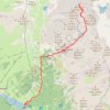 Trace GPS Mon Viso depuis Castella, itinéraire, parcours