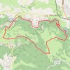 Trace GPS Rocamadour La Pannonie, itinéraire, parcours