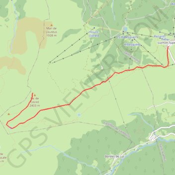 Trace GPS 31-81, itinéraire, parcours