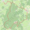 Trace GPS Araules Le Mont Lizieux, itinéraire, parcours