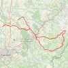 Trace GPS Roussines, itinéraire, parcours