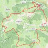 Trace GPS Essertines en Chatelneuf Marche des Ollagnes, itinéraire, parcours