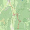 Trace GPS Raid vercors jour 4, itinéraire, parcours