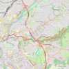 Trace GPS En parcourant la vallée de l'Auzette, itinéraire, parcours