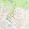 Trace GPS Col de Couradette depuis le lacet du Garet, itinéraire, parcours