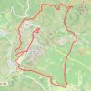 Trace GPS Le tour des Baux-de-Provence, itinéraire, parcours