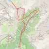 Trace GPS Lac de la Vogealle, itinéraire, parcours