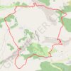 Trace GPS Gourdon - Plan de Gast, itinéraire, parcours