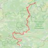 Trace GPS GR36 De Ribaute (Aude) à Sournia (Pyrénées-Orientales), itinéraire, parcours