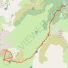 Trace GPS Pic de la Sabine - Grand couloir sud, itinéraire, parcours