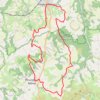 Trace GPS Espace VTT-FFC circuit 15, itinéraire, parcours