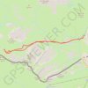 Trace GPS Col de Houer, itinéraire, parcours