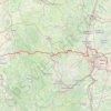 Trace GPS Clermont-Ferrand - Lyon, itinéraire, parcours