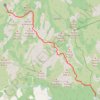 Trace GPS GR20 Conca - Paliri, itinéraire, parcours
