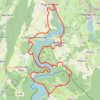 Trace GPS Lac de Vouglans nord - La Tour-du-Meix, itinéraire, parcours