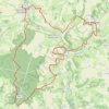 Trace GPS Saint-Vincent-du-Lorouër - Courdemanche, itinéraire, parcours