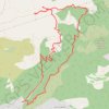 Trace GPS Jas de Sylvain - Jas de Frédéric, itinéraire, parcours