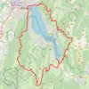 Trace GPS Tour du lac d’Annecy, itinéraire, parcours