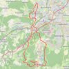 Trace GPS Belvedere de Mandeure, itinéraire, parcours
