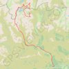 Trace GPS Munro hillwalk Mheadhoin Etchachan, itinéraire, parcours