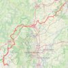 Trace GPS Orcival → Vichy, itinéraire, parcours