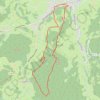 Trace GPS Orbey-Basses-huttes-Pierre tremblante, itinéraire, parcours