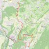 Trace GPS Eybens -Vizille par Montchabout, itinéraire, parcours