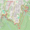 Trace GPS Katoomba Hike: Prince Henry cliff + amphitheatre, itinéraire, parcours