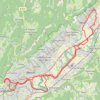 Trace GPS Crolles - Grenoble, Plaines et Berges, itinéraire, parcours