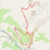 Trace GPS Aiguille de la toura depuis Saint Christophe en Oisans, itinéraire, parcours