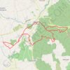 Trace GPS Le Mas Chabert - Allègre-les-Fumades, itinéraire, parcours