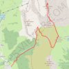 Trace GPS La Tournette à partir de Montmins, itinéraire, parcours