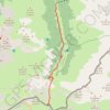 Trace GPS GR 108A - Du col de Peyrelue à Pont de Camps - Entretien balisage, itinéraire, parcours