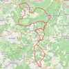 Trace GPS Avec Guy, frisquet, itinéraire, parcours