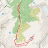 Trace GPS Lacs jovet, itinéraire, parcours