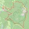 Trace GPS Serre de Pélandré et ancienne Chartreuse du Val Sainte-Marie, itinéraire, parcours