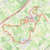 Trace GPS Saint-George-du-Bois - Pruillé-le-Chétif, itinéraire, parcours