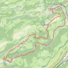 Trace GPS Rando à Saint Ursanne (Suisse), itinéraire, parcours