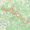 Trace GPS Boucle VTT depuis Saint-Sulpice-de-Cognac, itinéraire, parcours