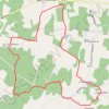 Trace GPS track, itinéraire, parcours