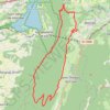 Trace GPS La traversée du Mont Grelle, itinéraire, parcours