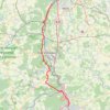 Trace GPS Marche Nancy Metz, itinéraire, parcours