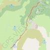 Trace GPS Les cabannes vallée d'Aston Barage de Riètecabanne de Quioules, itinéraire, parcours