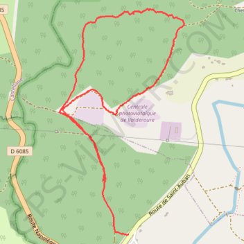 Trace GPS Les pins malamaire, itinéraire, parcours